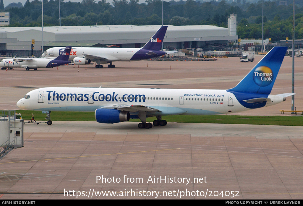 Aircraft Photo of G-FCLA | Boeing 757-28A | Thomas Cook Airlines | AirHistory.net #204052