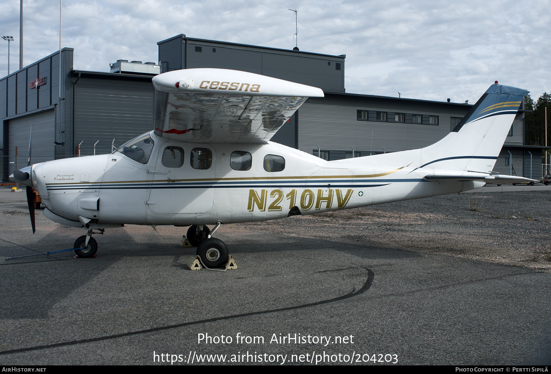 Aircraft Photo of N210HV | Cessna P210N Pressurized Centurion II | AirHistory.net #204203