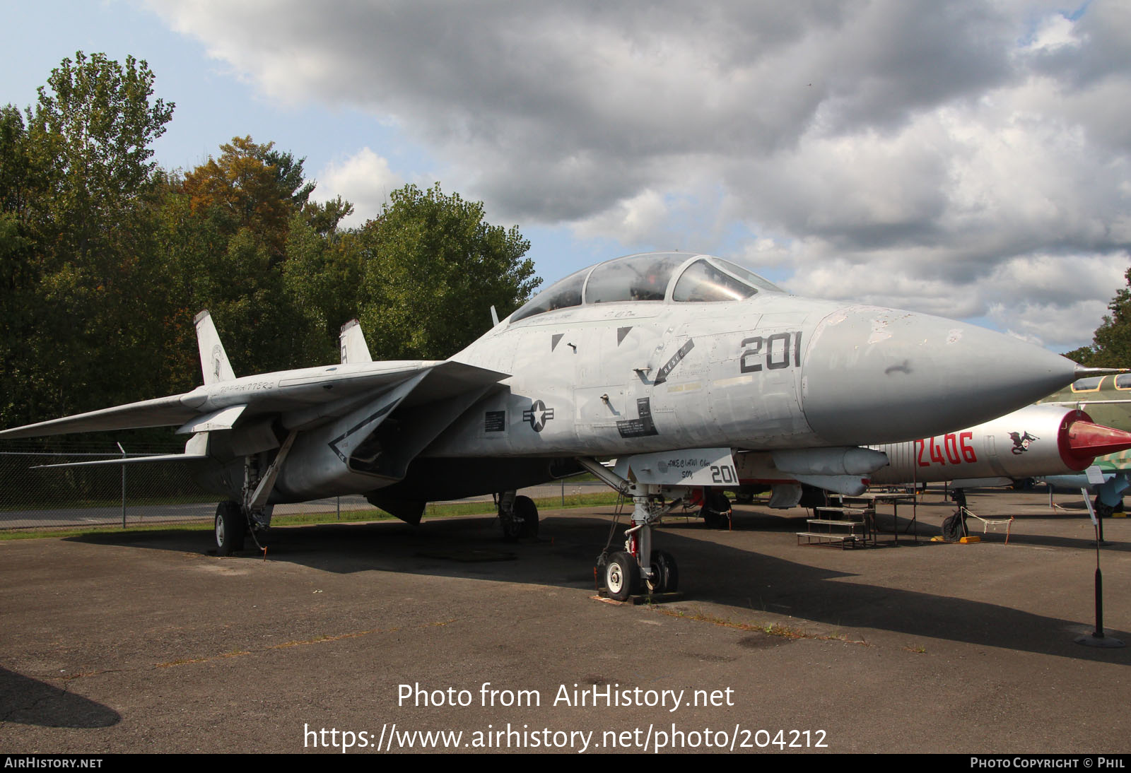 Aircraft Photo of 160411 | Grumman F-14A Tomcat | USA - Navy | AirHistory.net #204212