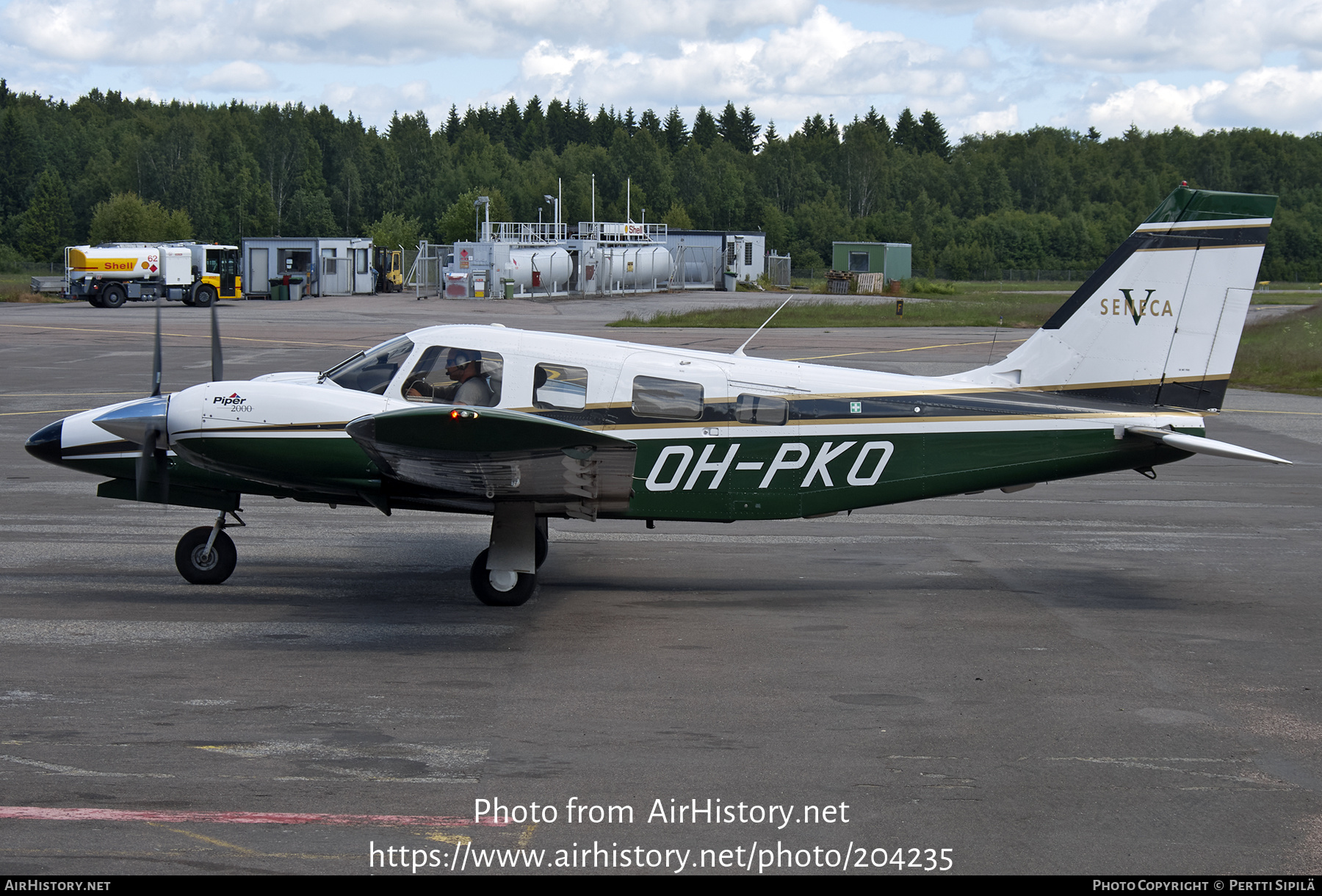 Aircraft Photo of OH-PKO | Piper PA-34-220T Seneca V | AirHistory.net #204235