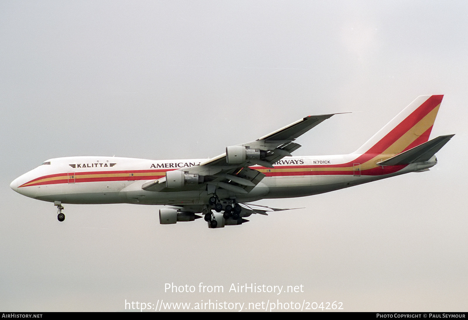 Aircraft Photo of N701CK | Boeing 747-146(SF) | American International Airways | AirHistory.net #204262