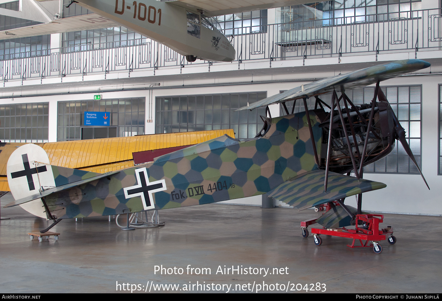 Aircraft Photo of 4404/18 | Fokker D-VIII | Germany - Air Force | AirHistory.net #204283