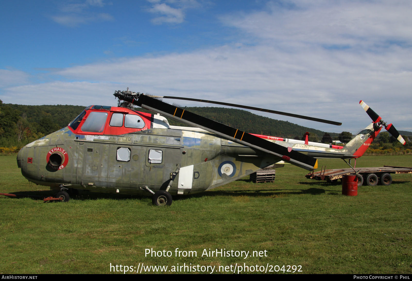 Aircraft Photo of XJ763 | Westland WS-55-3 Whirlwind HAR10 | UK - Air Force | AirHistory.net #204292