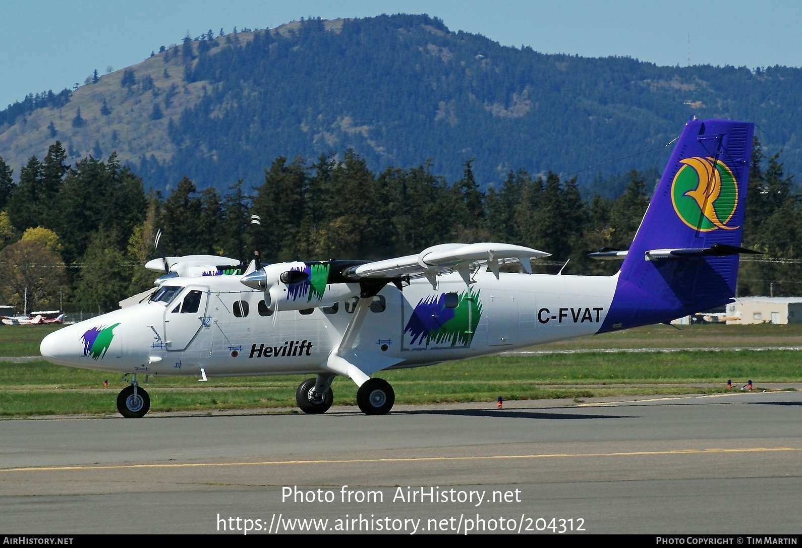 Aircraft Photo of C-FVAT | Viking DHC-6-400 Twin Otter | Hevilift | AirHistory.net #204312