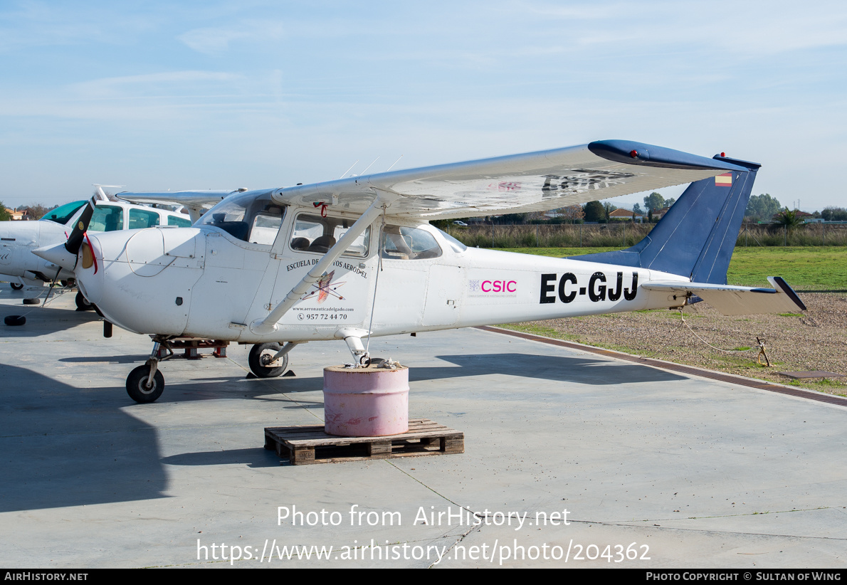 Aircraft Photo of EC-GJJ | Reims F172L | Escuela de Pilotos Aerodel | AirHistory.net #204362