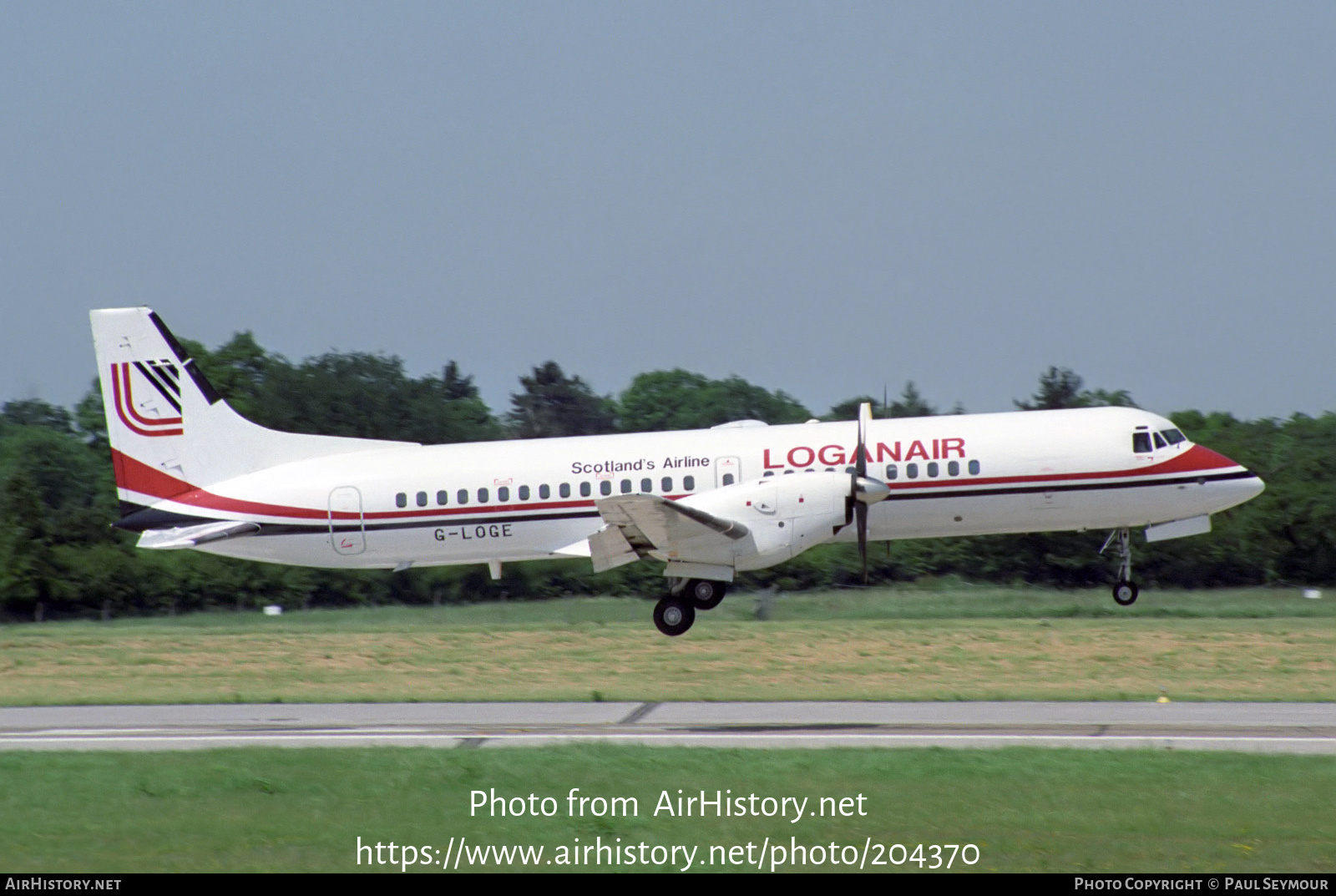 Aircraft Photo of G-LOGE | British Aerospace ATP | Loganair | AirHistory.net #204370