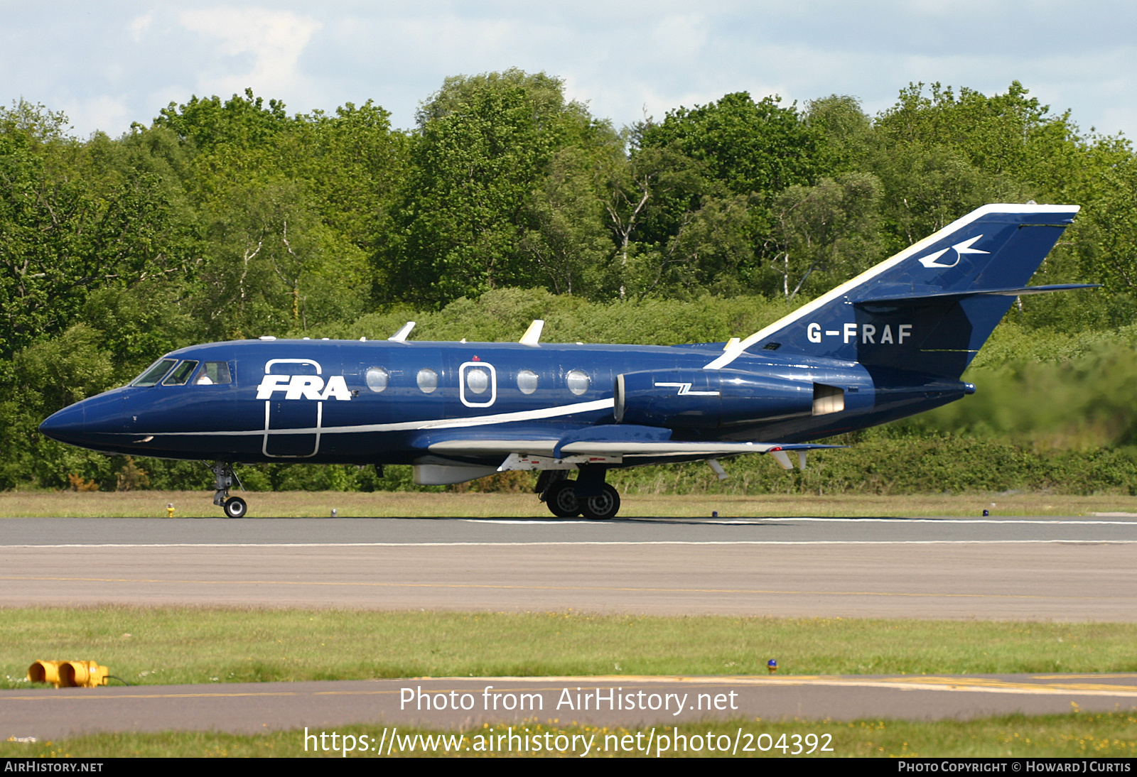 Aircraft Photo of G-FRAF | Dassault Falcon 20E | FRA - FR Aviation | AirHistory.net #204392