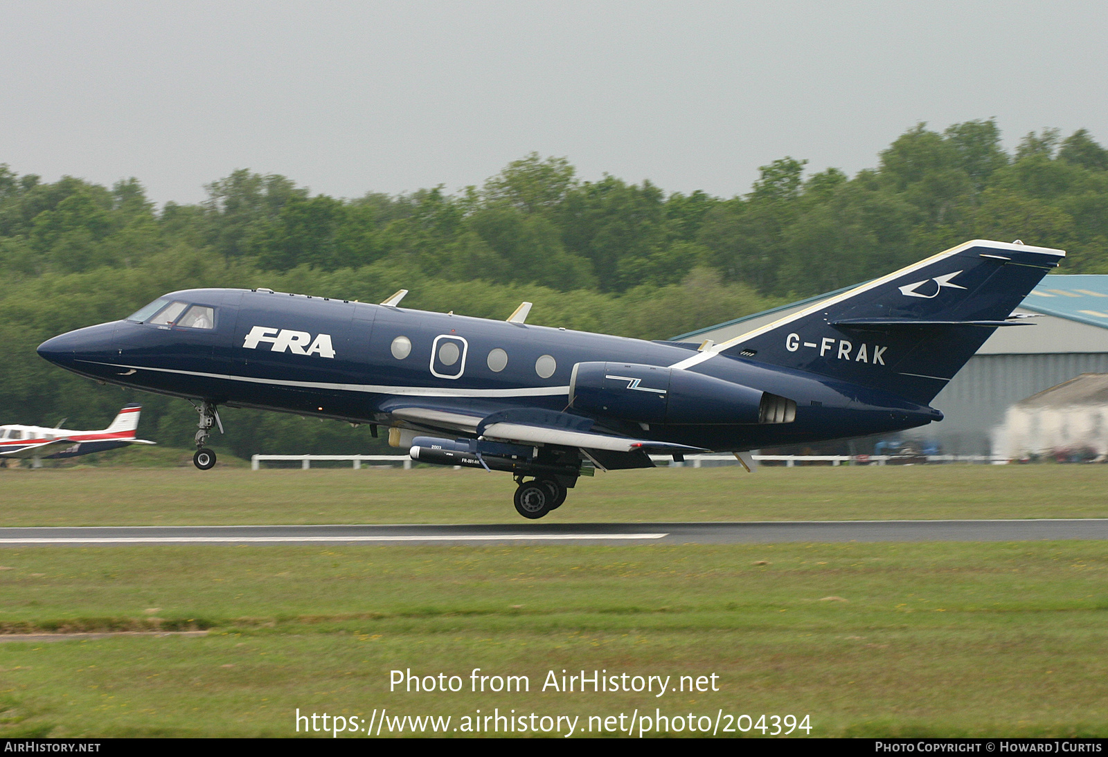 Aircraft Photo of G-FRAK | Dassault Falcon 20DC | FRA - FR Aviation | AirHistory.net #204394