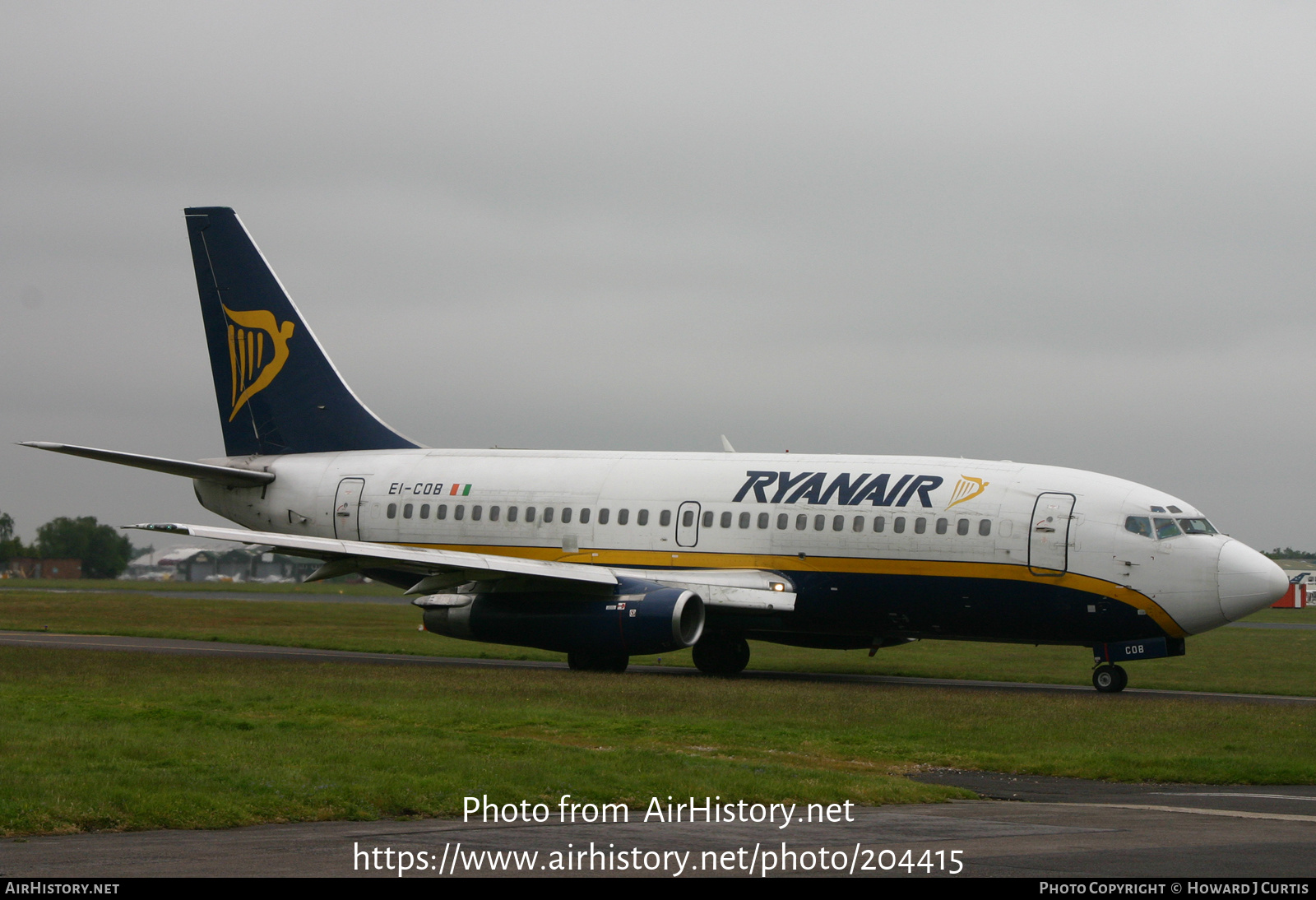 Aircraft Photo of EI-COB | Boeing 737-230/Adv | Ryanair | AirHistory.net #204415