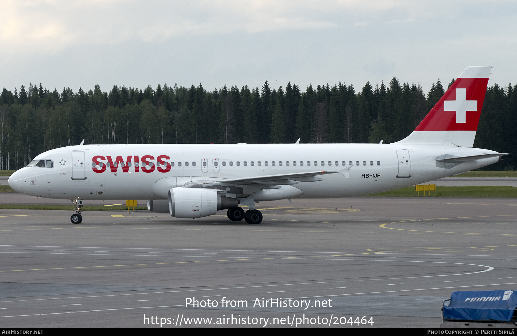 Aircraft Photo of HB-IJE | Airbus A320-214 | Swiss International Air Lines | AirHistory.net #204464