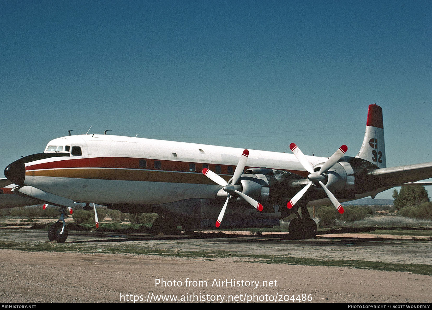 Aircraft Photo of N9734Z | Douglas DC-7C/AT | AirHistory.net #204486