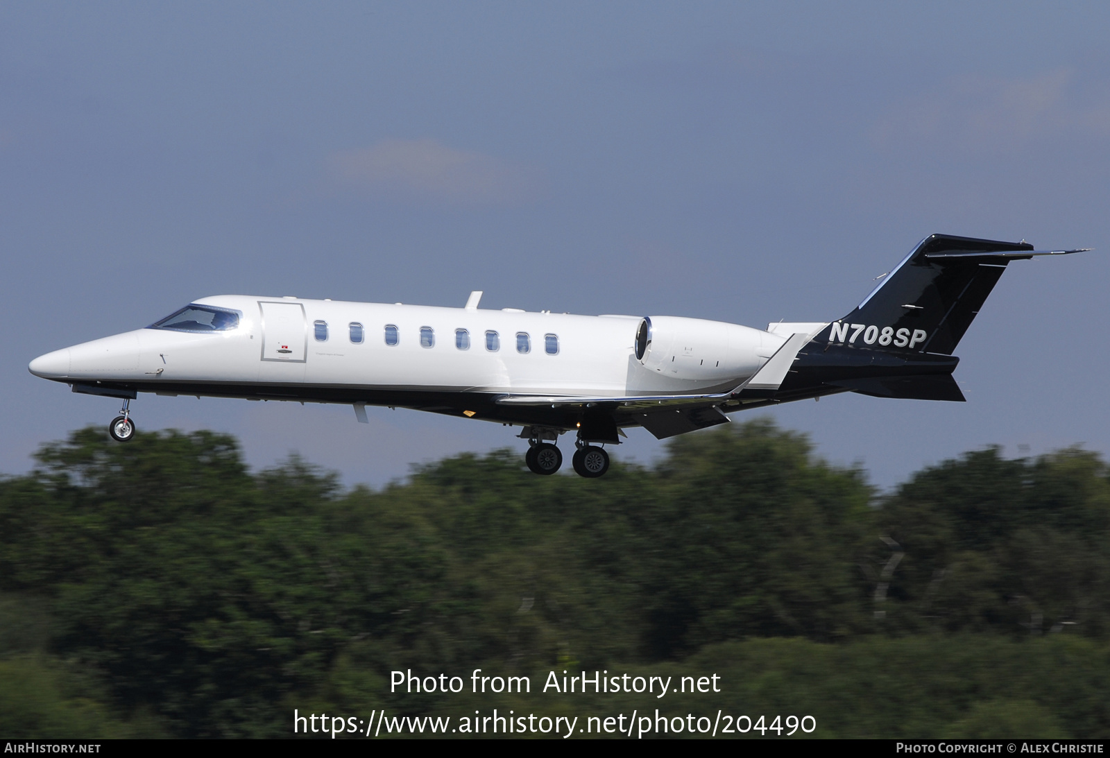 Aircraft Photo of N708SP | Learjet 45 | AirHistory.net #204490