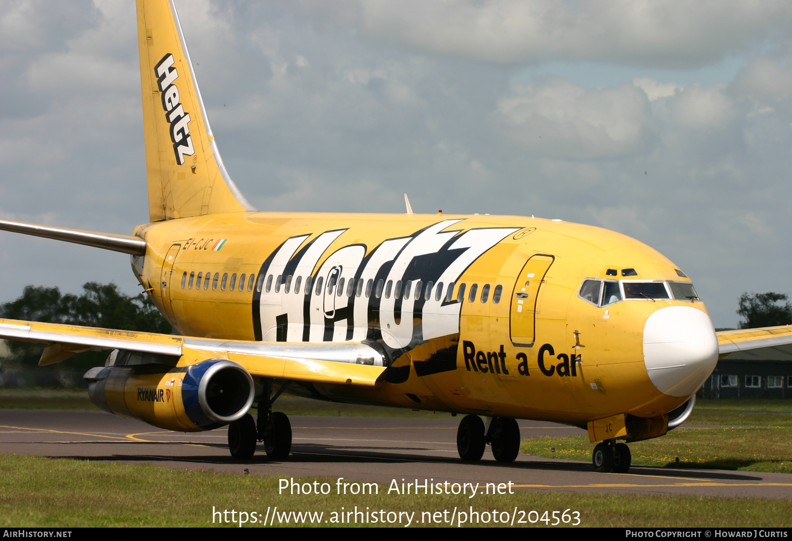 Aircraft Photo of EI-CJC | Boeing 737-204/Adv | Ryanair | AirHistory.net #204563