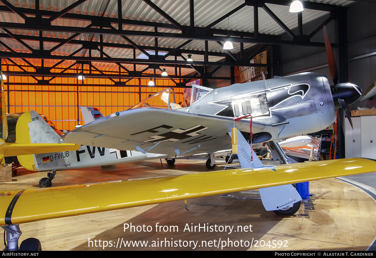 Aircraft Photo of D-FWUB / 1876 | Jurca MJ-80 FW.190A replica | Germany - Air Force | AirHistory.net #204592