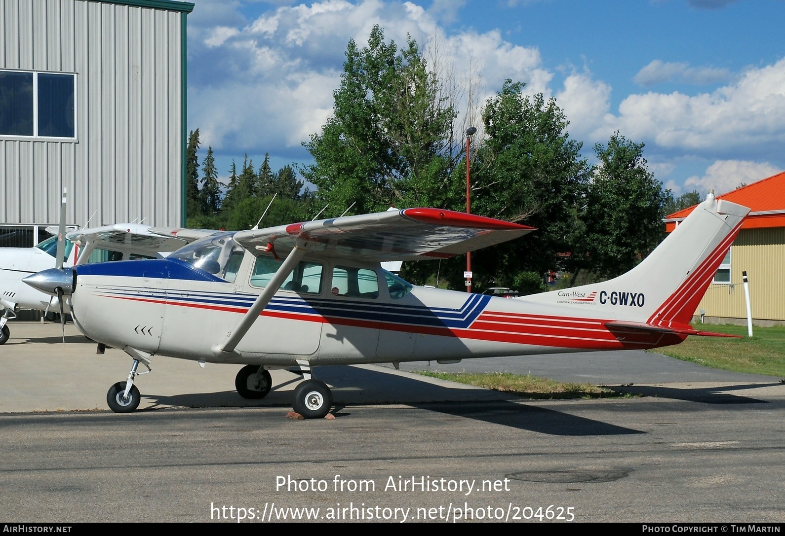 Aircraft Photo of C-GWXO | Cessna 182E Skylane | Can-West Corporate Air Charter | AirHistory.net #204625