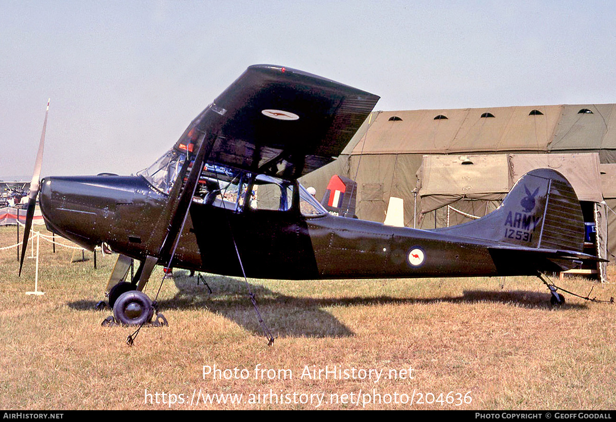 Aircraft Photo of 51-12531 | Cessna O-1G Bird Dog | Australia - Army | AirHistory.net #204636