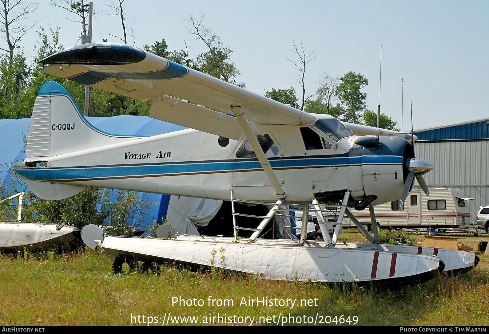 Aircraft Photo of C-GQQJ | De Havilland Canada DHC-2 Beaver Mk1 | Voyage Air | AirHistory.net #204649