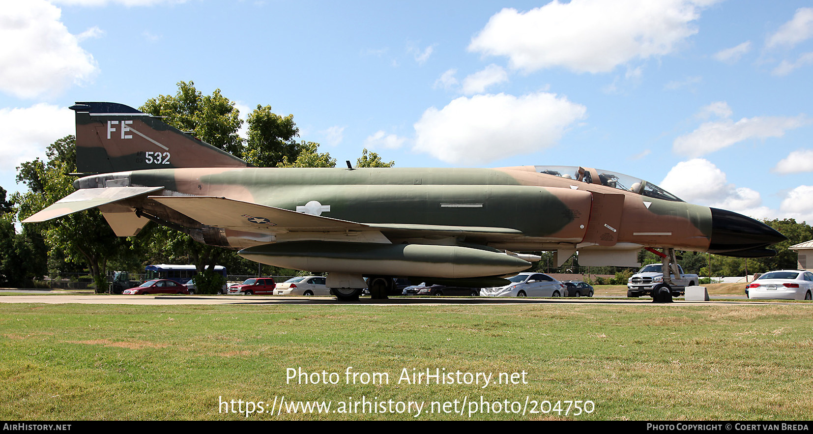 Aircraft Photo of 63-7532 / AF63-532 | McDonnell F-4C Phantom II | USA - Air Force | AirHistory.net #204750