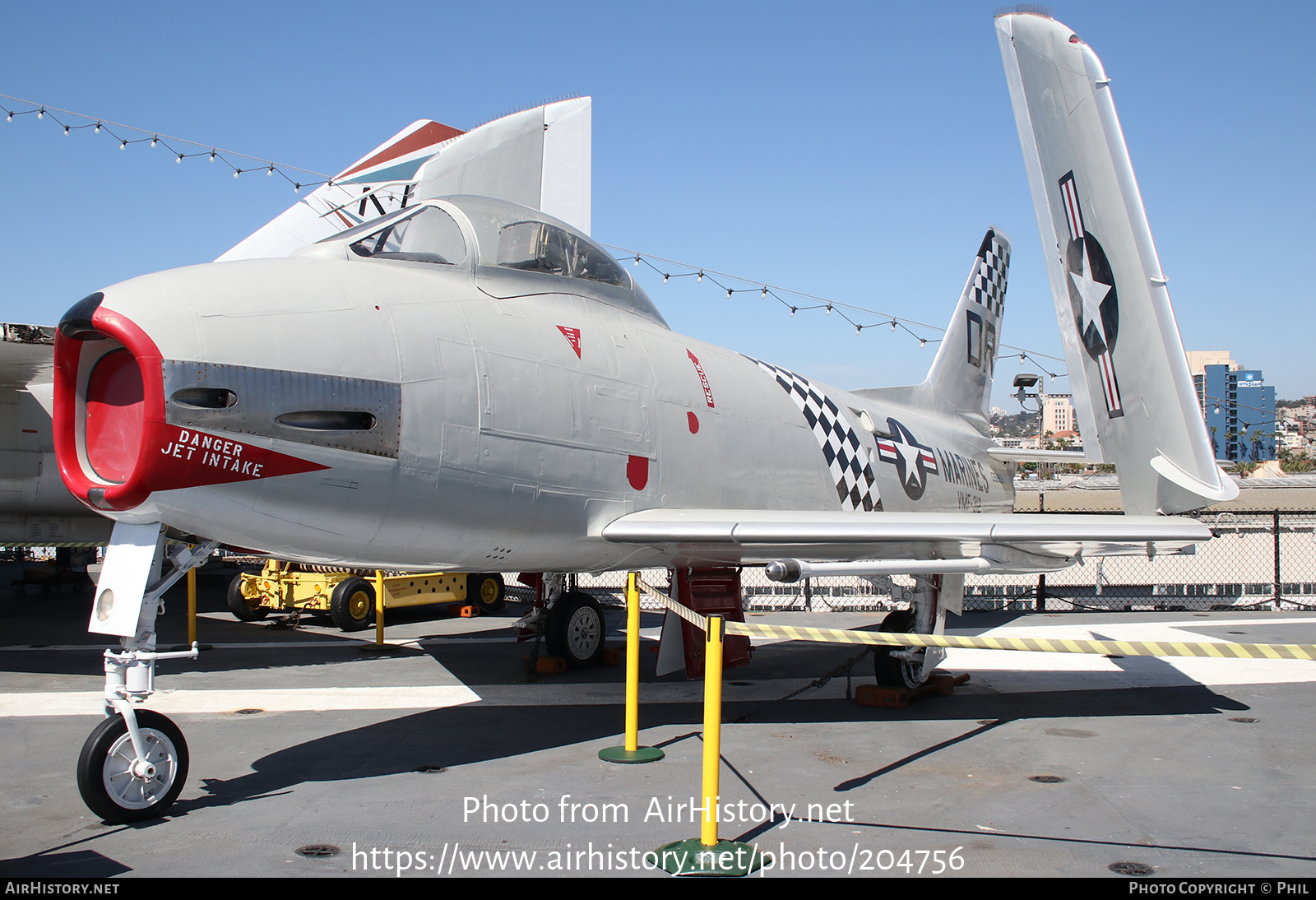 Aircraft Photo of 135883 | North American FJ-3 Fury | USA - Marines | AirHistory.net #204756