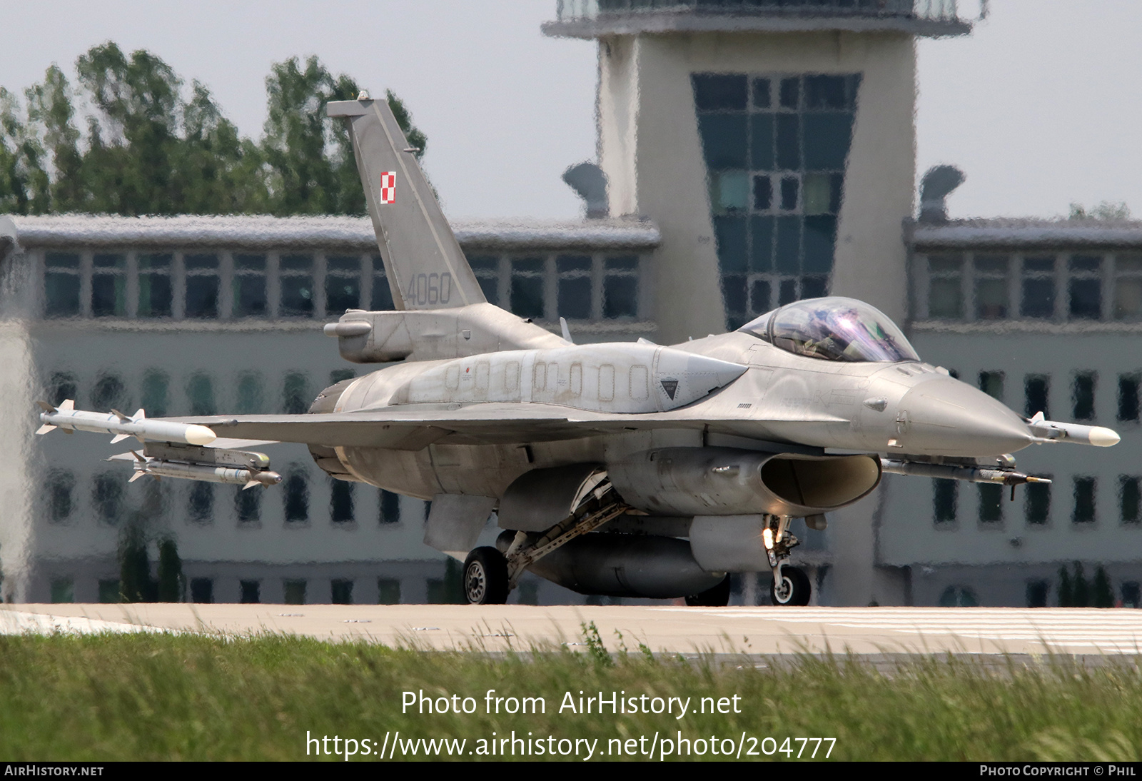 Aircraft Photo of 4060 | Lockheed Martin F-16CJ Fighting Falcon | Poland - Air Force | AirHistory.net #204777