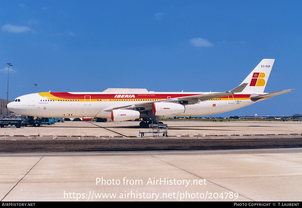 Aircraft Photo of F-WWJG | Airbus A340-313 | Iberia | AirHistory.net #204789