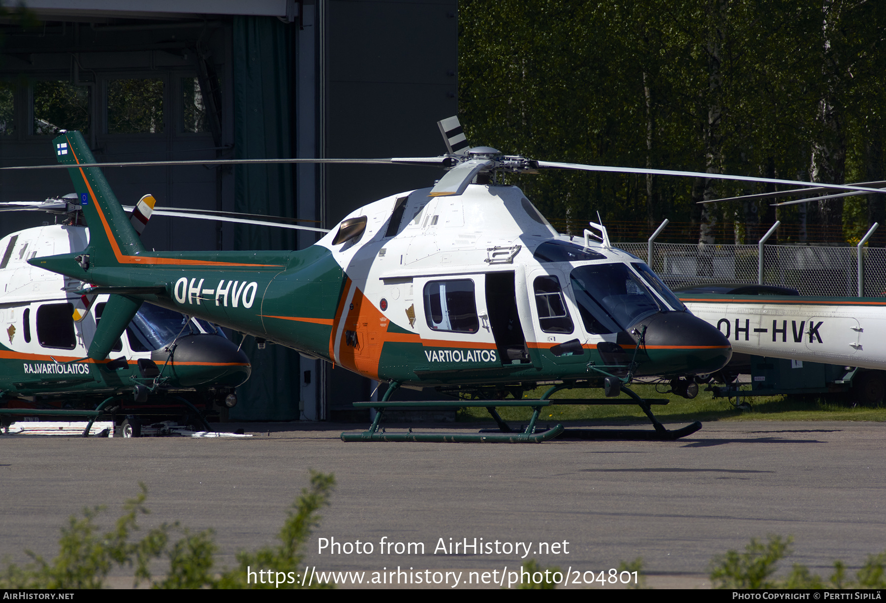 Aircraft Photo of OH-HVO | AgustaWestland AW-119 MkII Koala (AW-119 Ke) | Rajavartiolaitos - Finnish Border Guard | AirHistory.net #204801