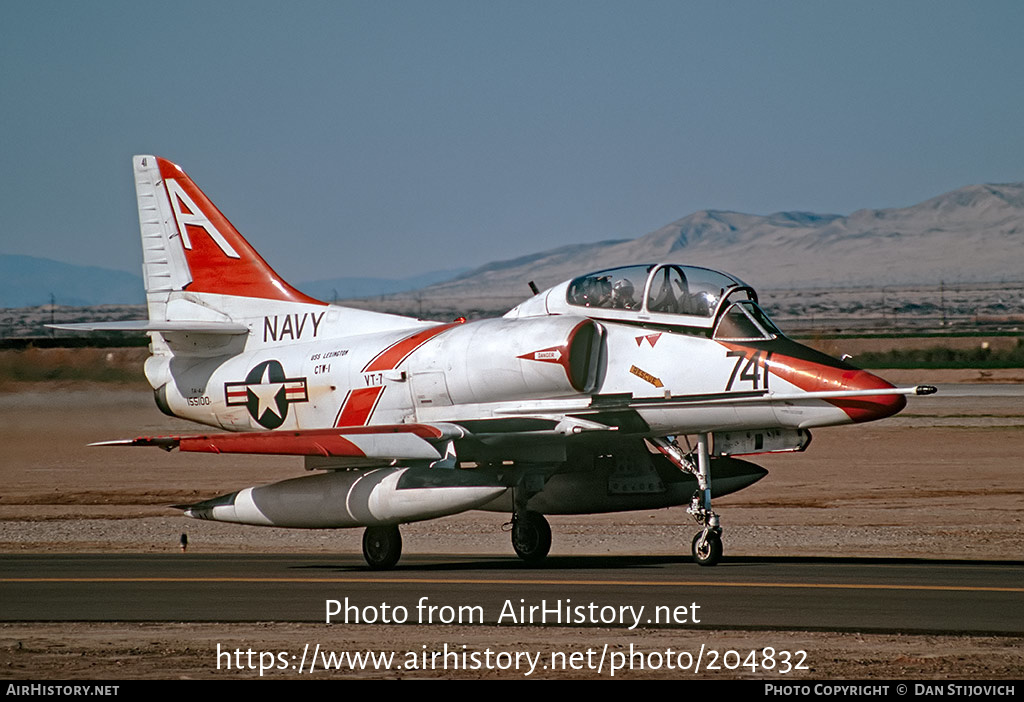 Aircraft Photo of 155100 | Douglas TA-4J Skyhawk | USA - Navy | AirHistory.net #204832