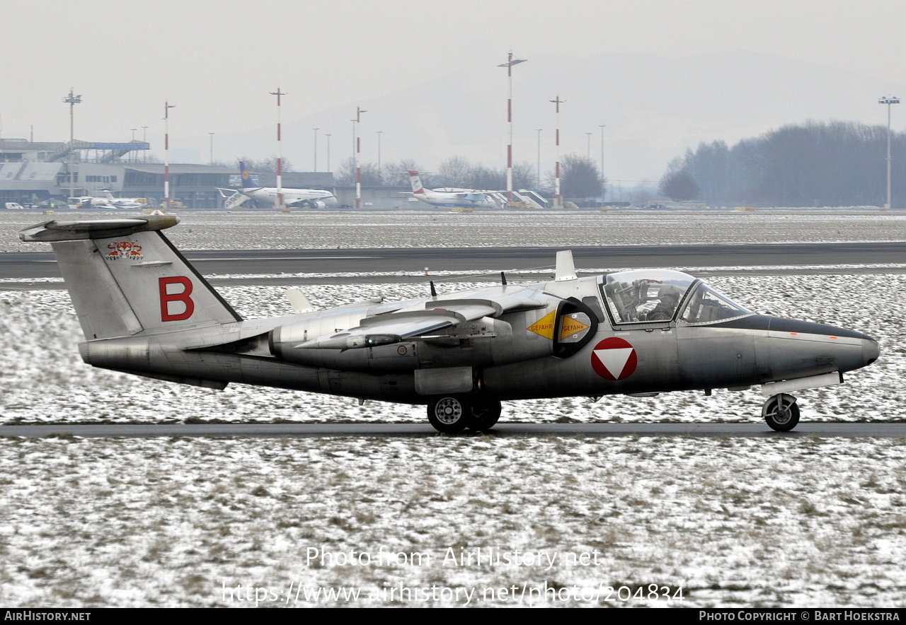 Aircraft Photo of RB-22 / B red | Saab 105OE | Austria - Air Force | AirHistory.net #204834