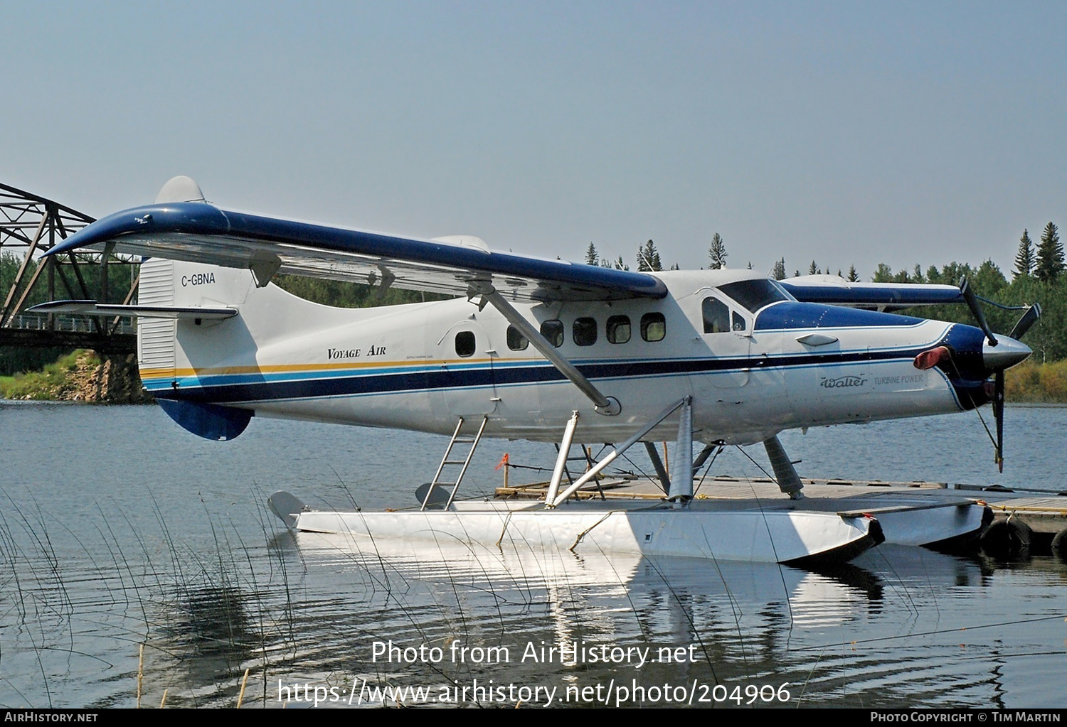 Aircraft Photo of C-GBNA | De Havilland Canada DHC-3T/M601 Turbo Otter | Voyage Air | AirHistory.net #204906