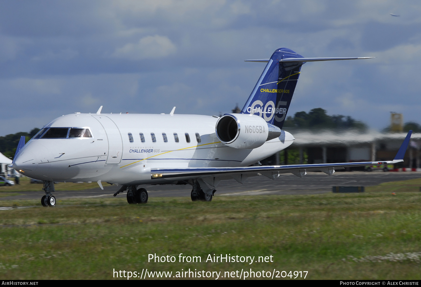 Aircraft Photo of N605BA | Bombardier Challenger 605 (CL-600-2B16) | Bombardier | AirHistory.net #204917