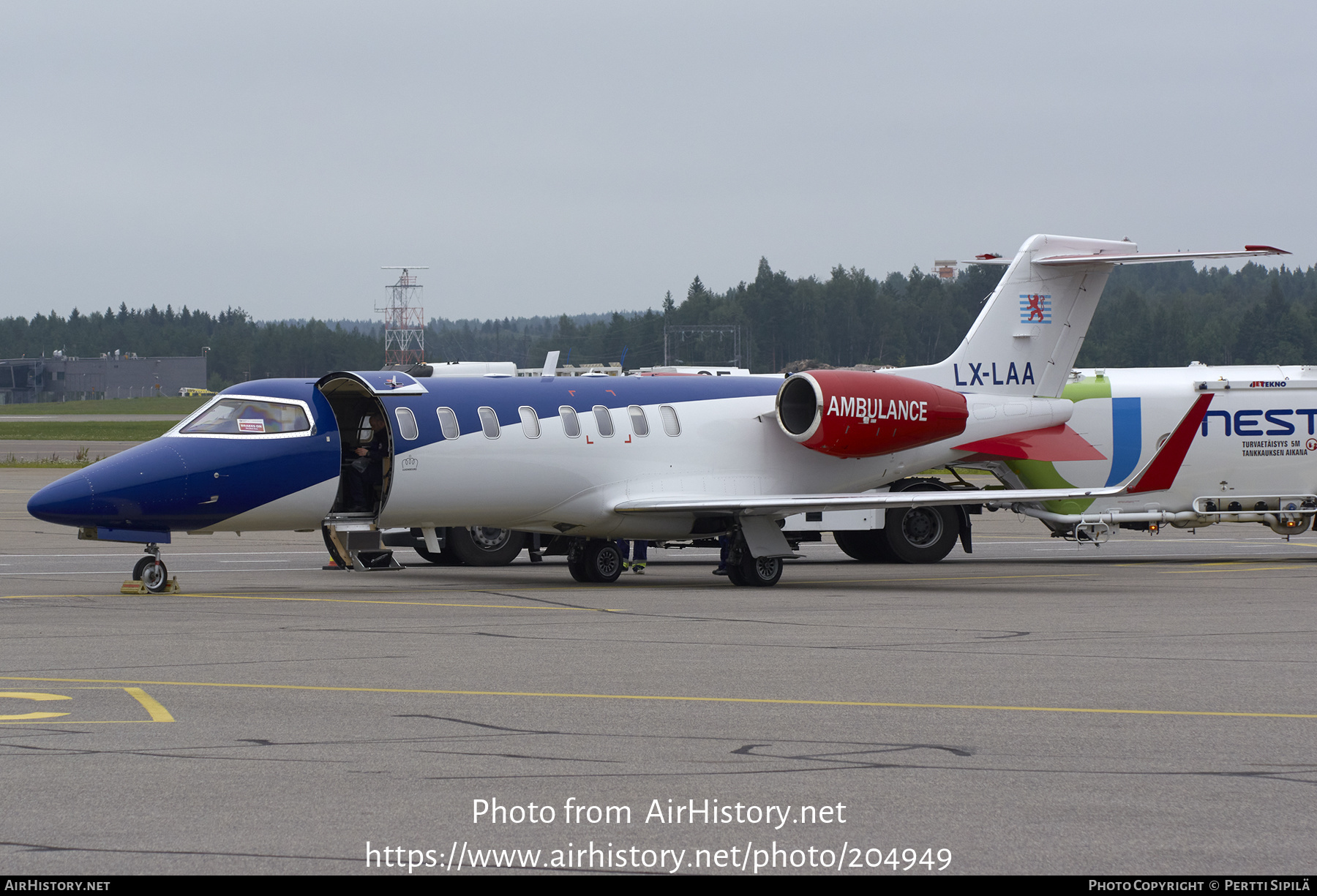 Aircraft Photo of LX-LAA | Learjet 45 | AirHistory.net #204949