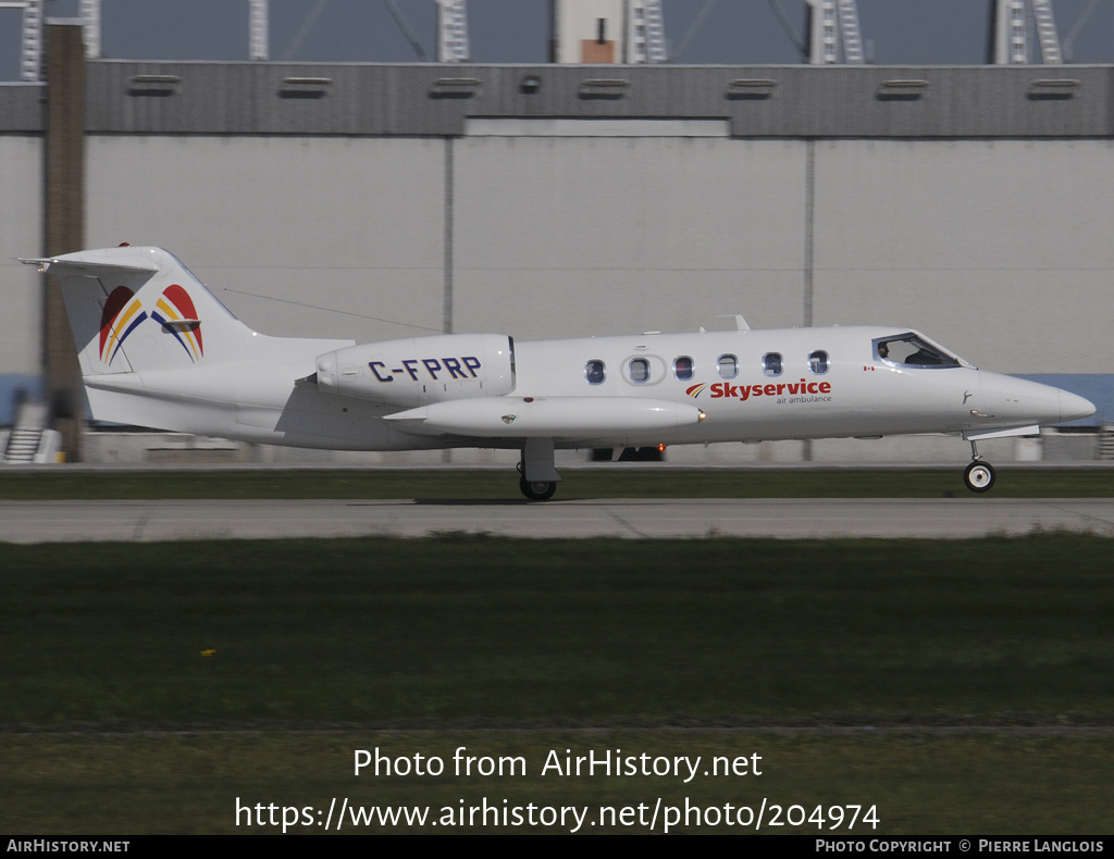 Aircraft Photo of C-FPRP | Learjet 35A | Skyservice Air Ambulance | AirHistory.net #204974