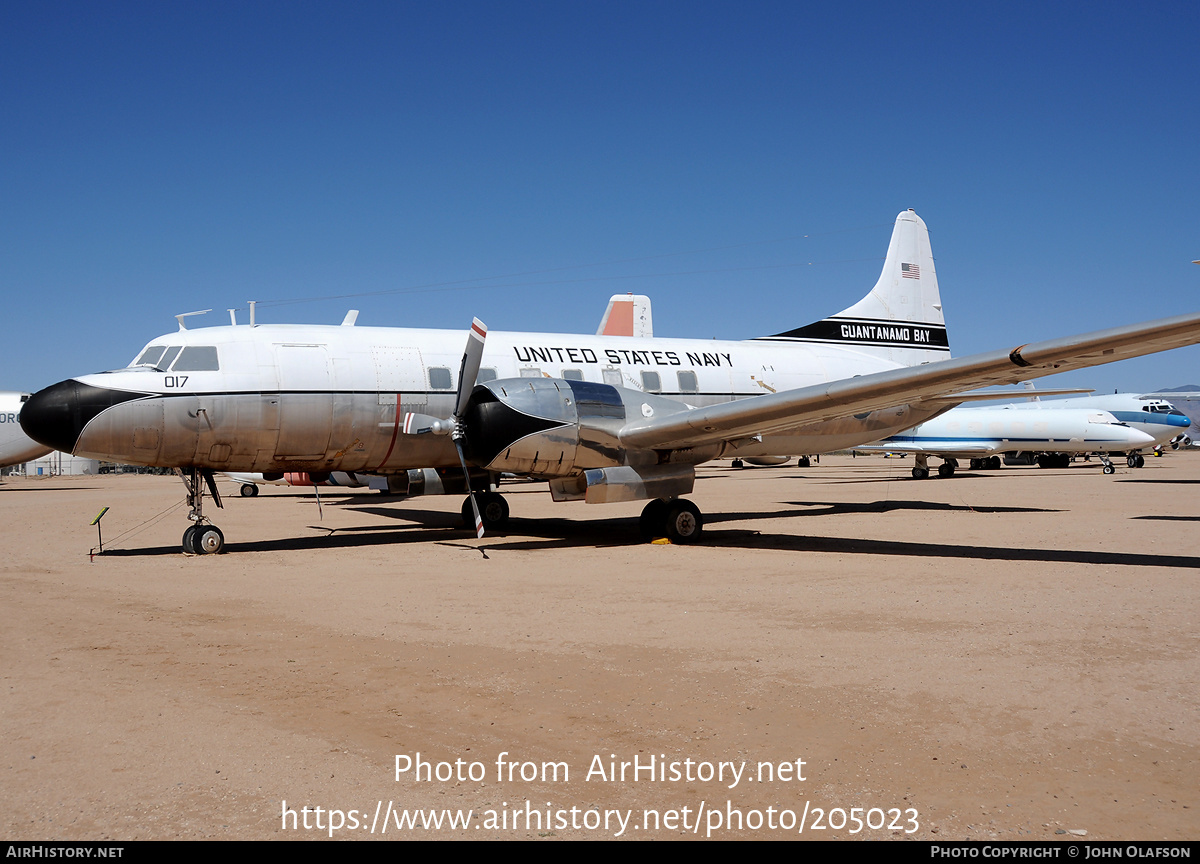 Aircraft Photo of 141017 | Convair C-131F | USA - Navy | AirHistory.net #205023