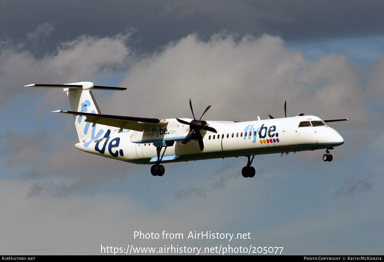 Aircraft Photo of G-ECOA | Bombardier DHC-8-402 Dash 8 | Flybe | AirHistory.net #205077