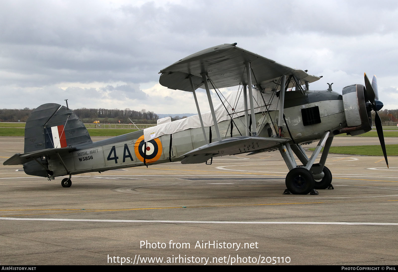 Aircraft Photo of W5856 | Fairey Swordfish Mk1 | UK - Navy | AirHistory.net #205110