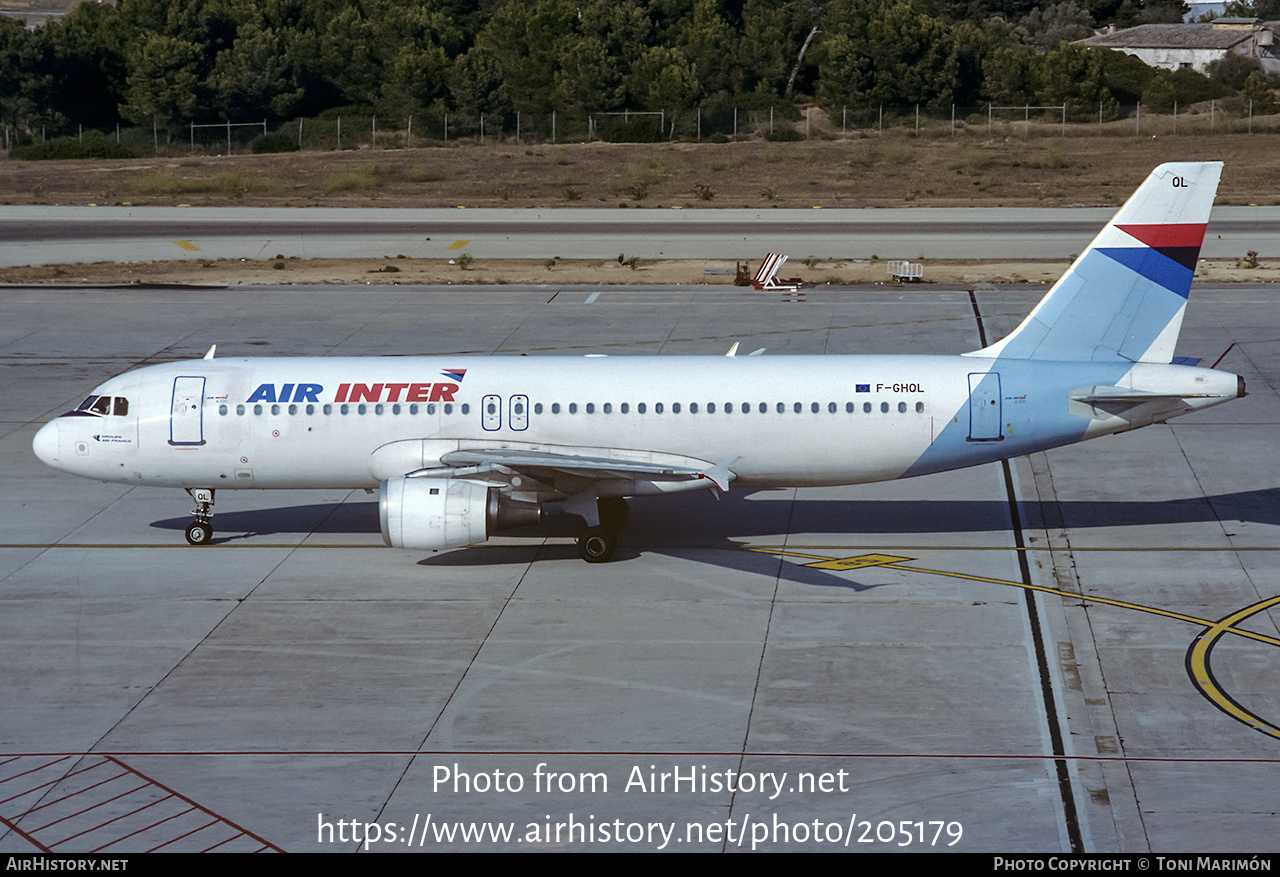 Aircraft Photo of F-GHQL | Airbus A320-211 | Air Inter | AirHistory.net #205179