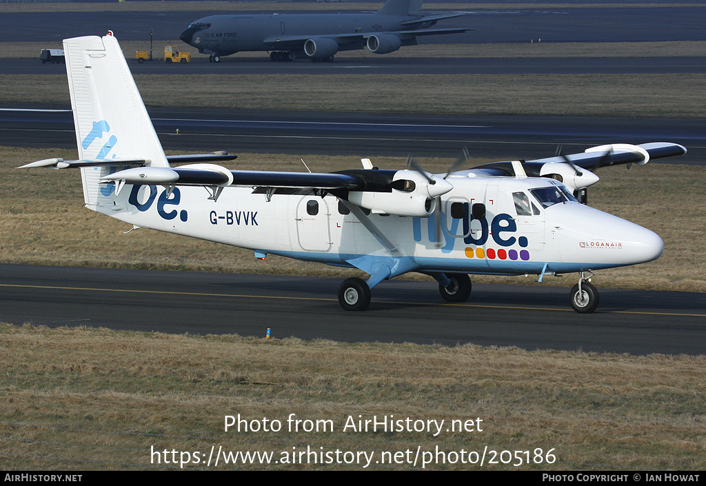 Aircraft Photo of G-BVVK | De Havilland Canada DHC-6-300 Twin Otter | Flybe | AirHistory.net #205186