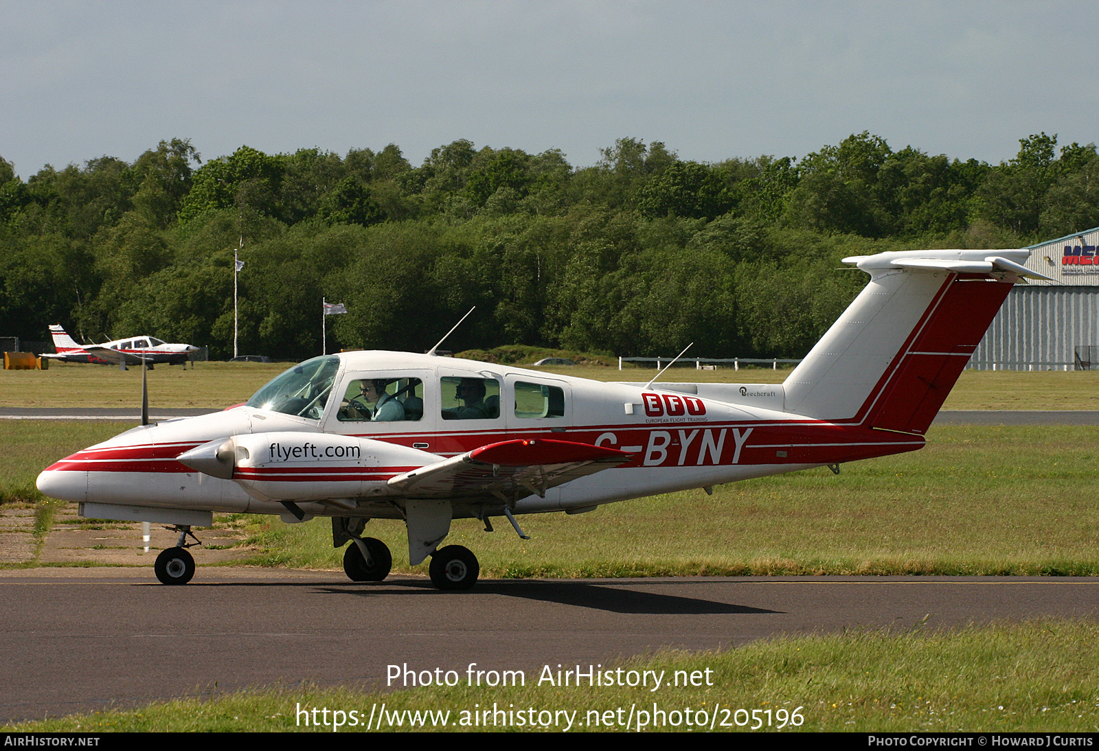 Aircraft Photo of G-BYNY | Beech 76 Duchess | European Flight Training - EFT | AirHistory.net #205196