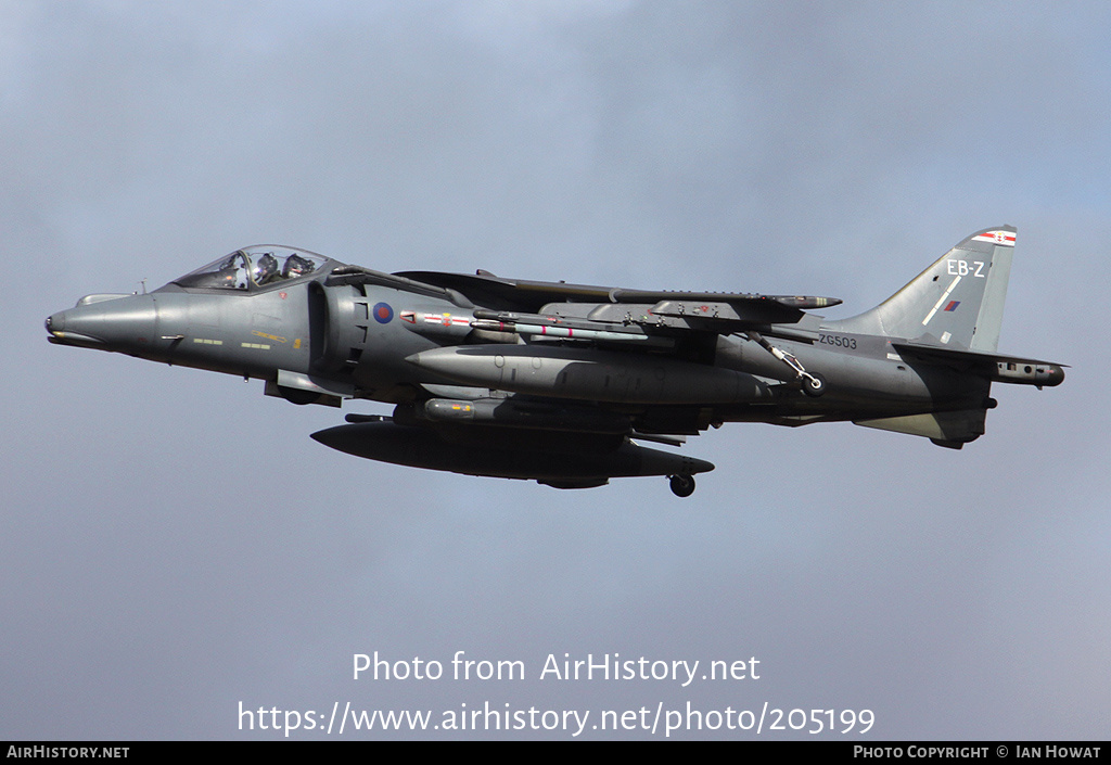 Aircraft Photo of ZG503 | British Aerospace Harrier GR7 | UK - Air Force | AirHistory.net #205199