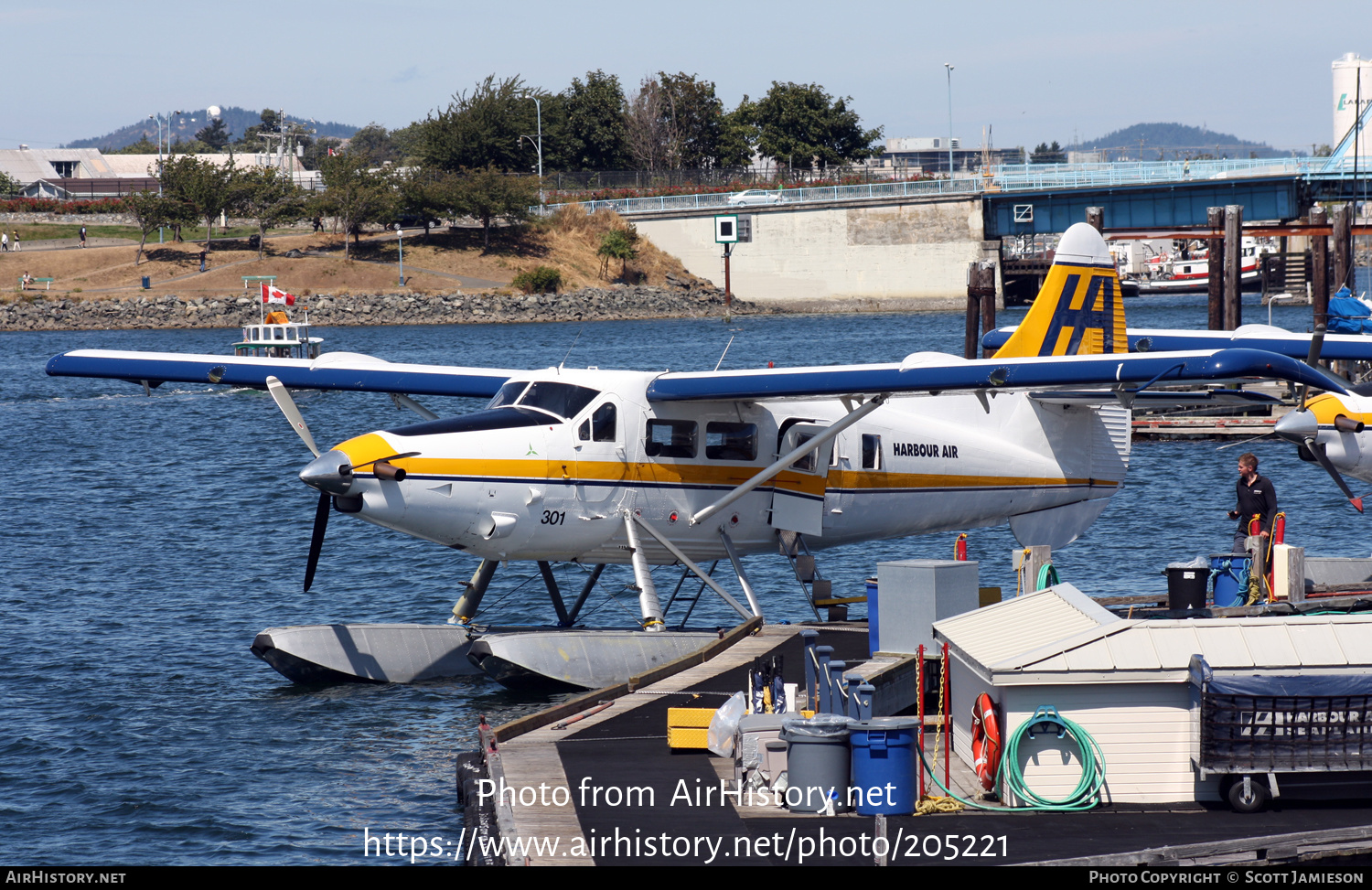 Aircraft Photo of C-FRNO | De Havilland Canada DHC-3T... Turbo Otter | Harbour Air | AirHistory.net #205221