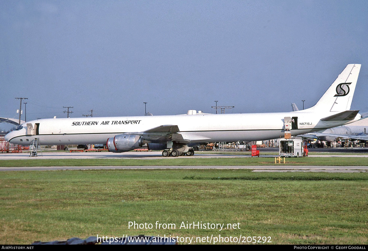 Aircraft Photo of N871SJ | McDonnell Douglas DC-8-71(F) | Southern Air Transport | AirHistory.net #205292