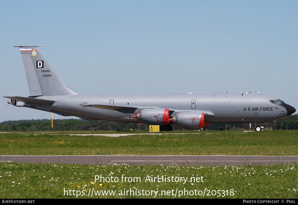 Aircraft Photo of 62-3565 / 23565 | Boeing KC-135R Stratotanker | USA - Air Force | AirHistory.net #205318