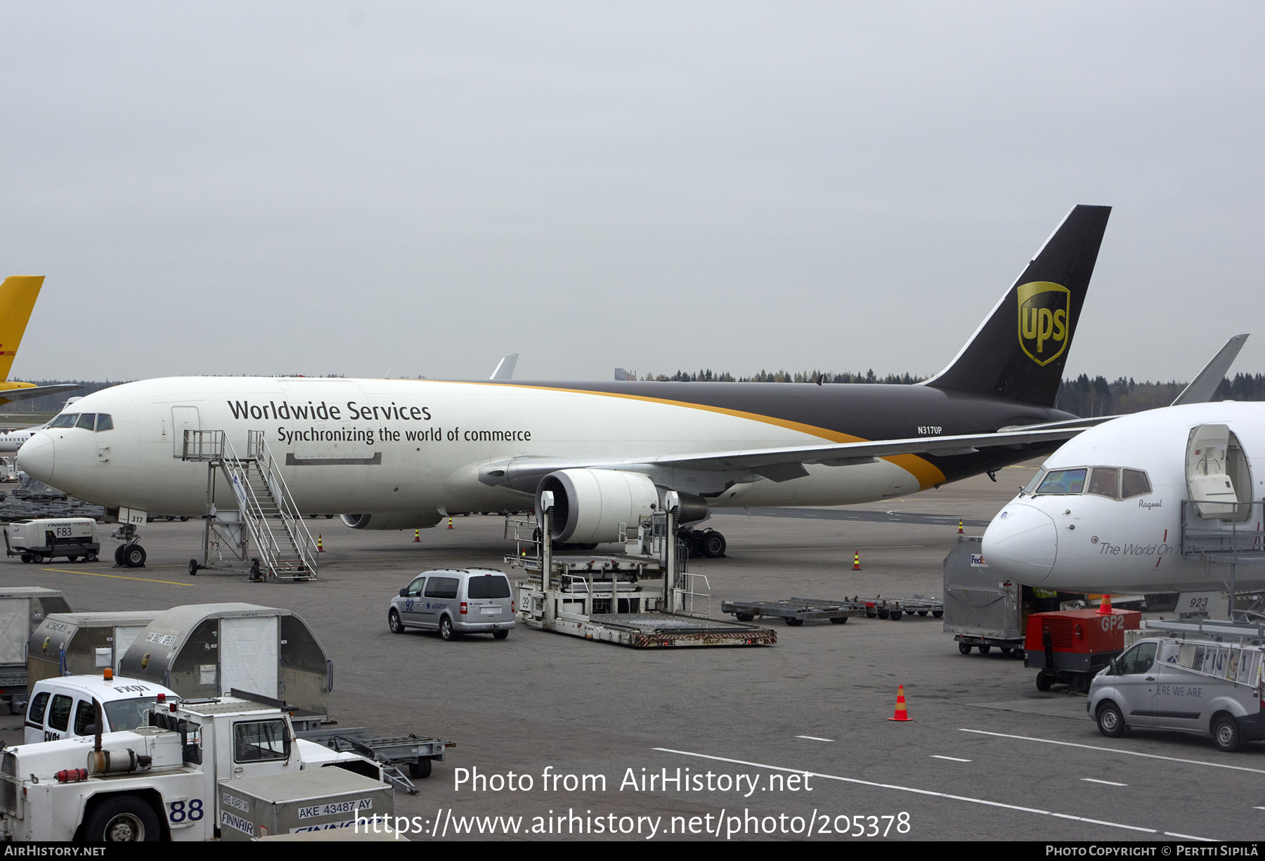 Aircraft Photo of N317UP | Boeing 767-34AF/ER | United Parcel Service - UPS | AirHistory.net #205378