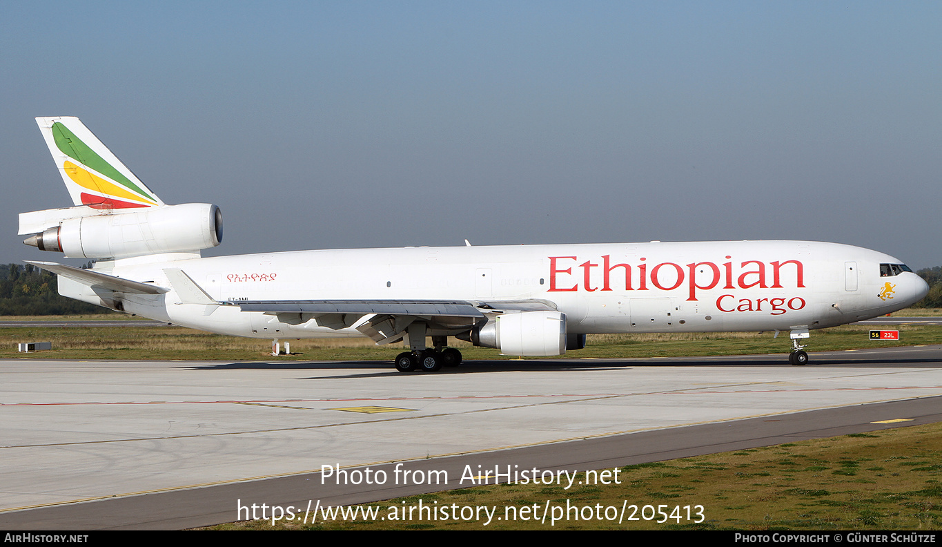 Aircraft Photo of ET-AML | McDonnell Douglas MD-11/F | Ethiopian Airlines Cargo | AirHistory.net #205413