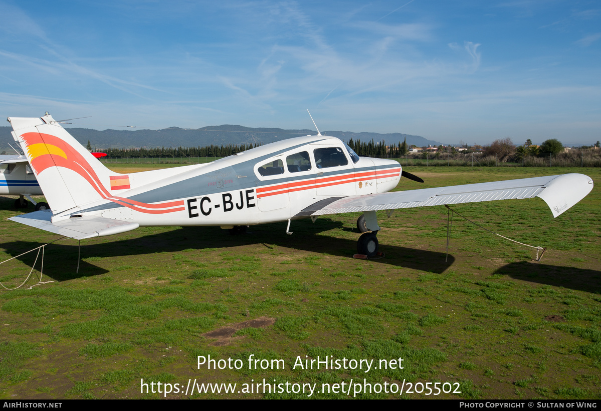 Aircraft Photo of EC-BJE | Beech A23-24 Musketeer Super III | AirHistory.net #205502