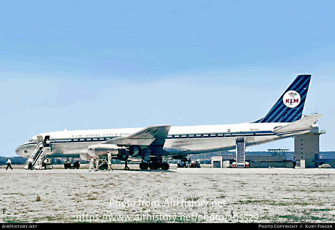 Aircraft Photo of PH-DCG | Douglas DC-8-33 | KLM - Royal Dutch Airlines | AirHistory.net #205529