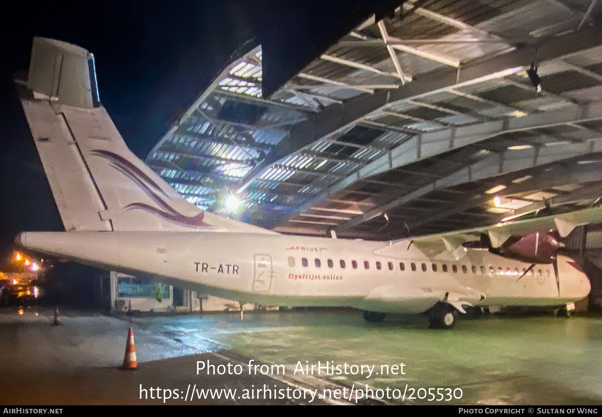 Aircraft Photo of TR-ATR | ATR ATR-72-500 (ATR-72-212A) | Afrijet Business Service | AirHistory.net #205530