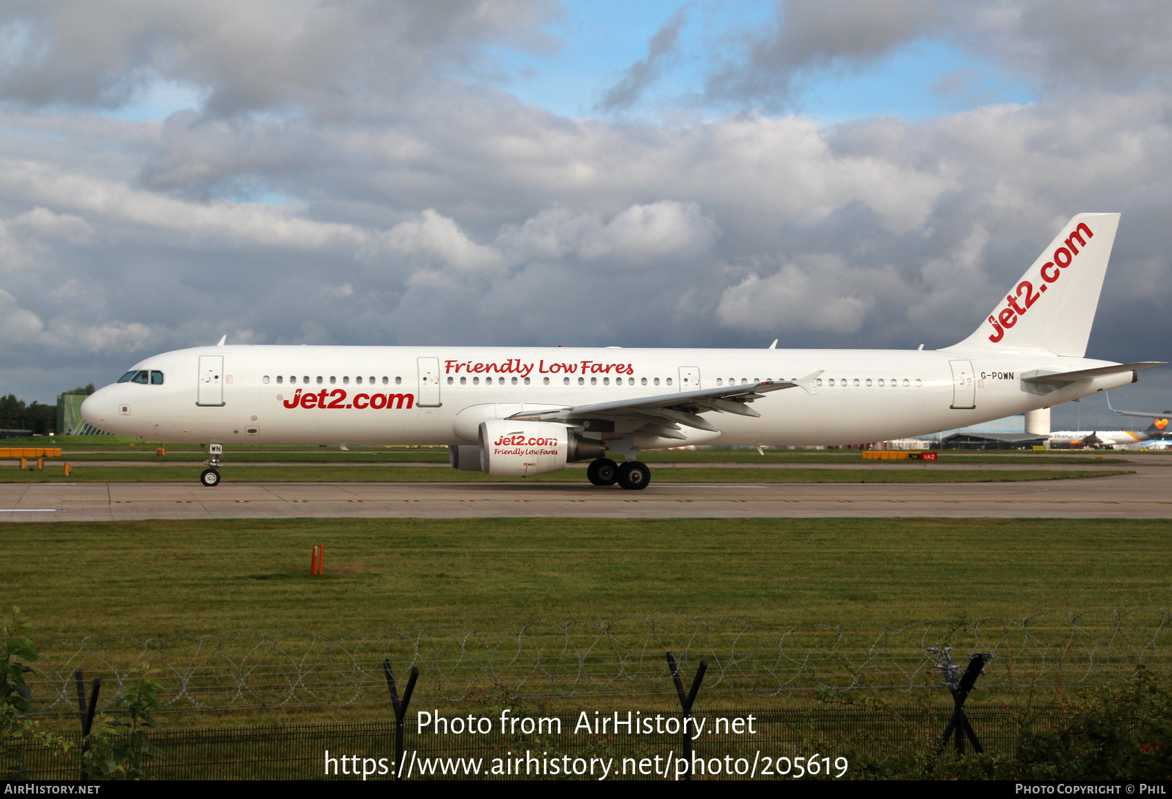 Aircraft Photo of G-POWN | Airbus A321-211 | Jet2 | AirHistory.net #205619