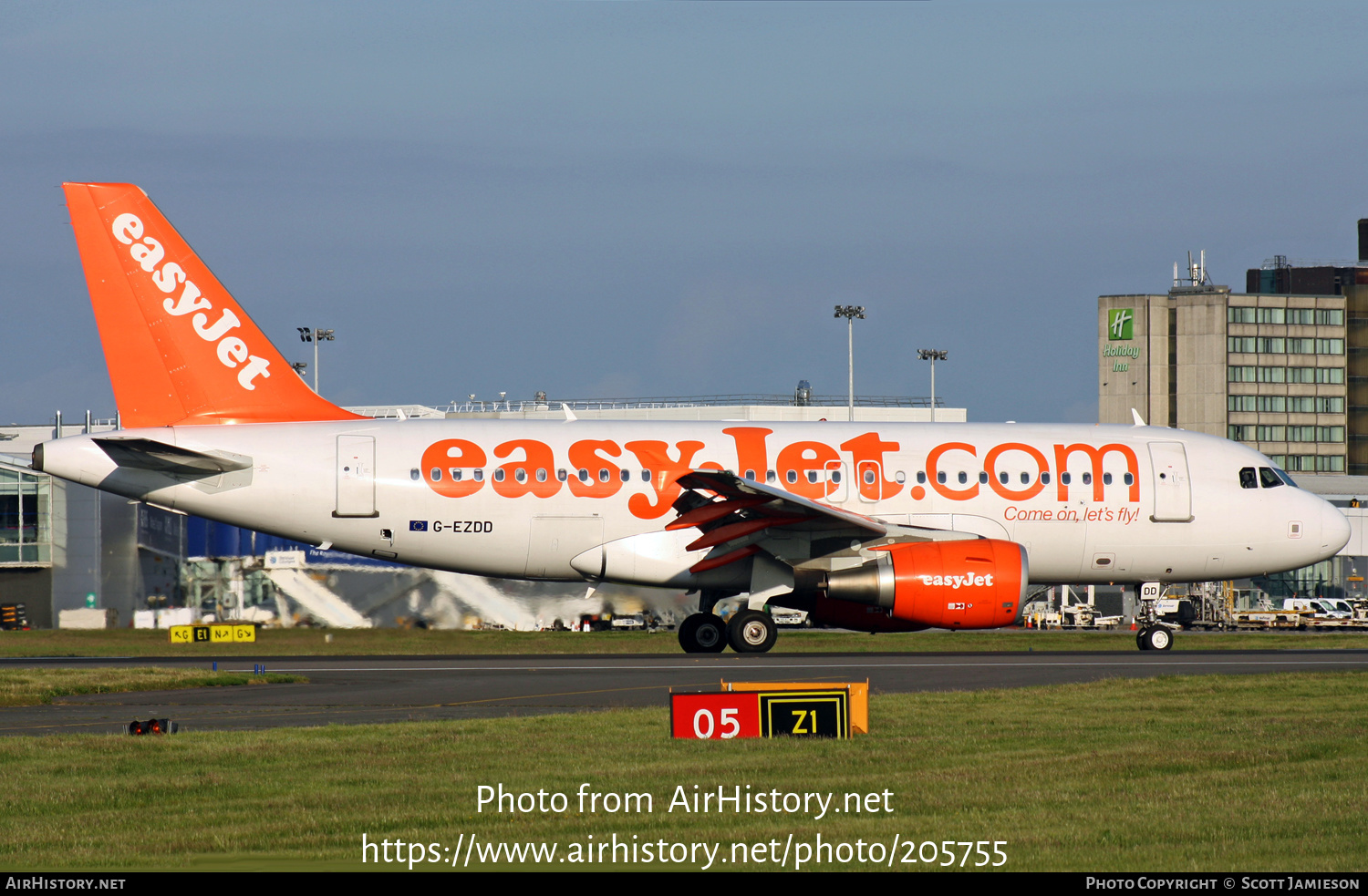 Aircraft Photo of G-EZDD | Airbus A319-111 | EasyJet | AirHistory.net #205755