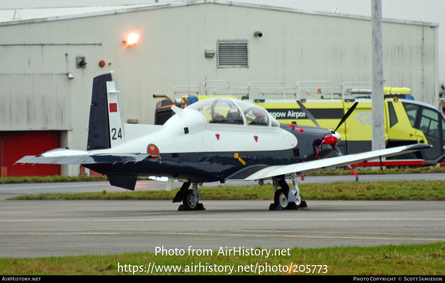 Aircraft Photo of CN-BTX | Hawker Beechcraft T-6C Texan II | Morocco - Air Force | AirHistory.net #205773